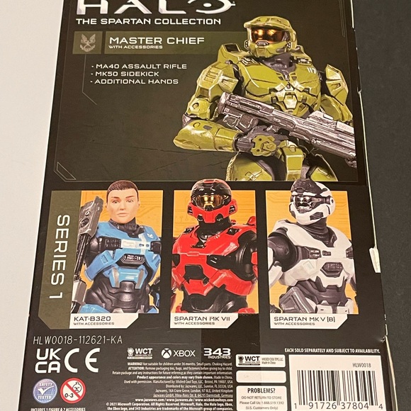 Halo Figure Toy New in box Master Chief - Picture 5 of 5
